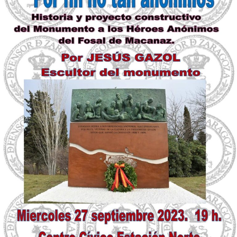 Conferencia "Por fin no tan anínimos"