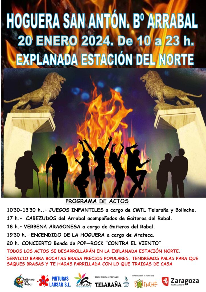 Hoguera San Antón 2024
