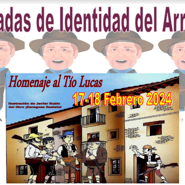 Detalle cartel Jornadas Identidad Arrabal 2024