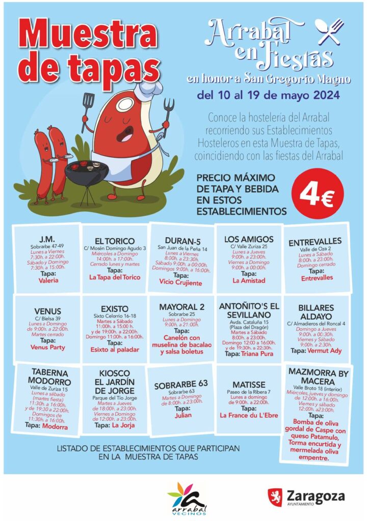 Cartel Muestra de Tapas 2024