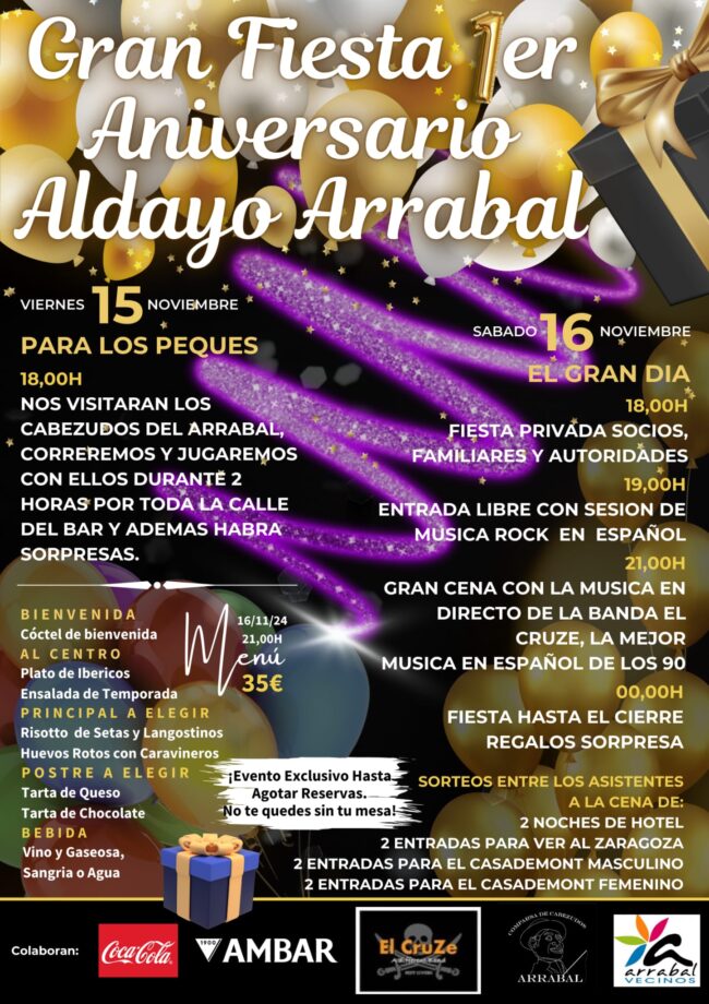 Aniversario Aldayo