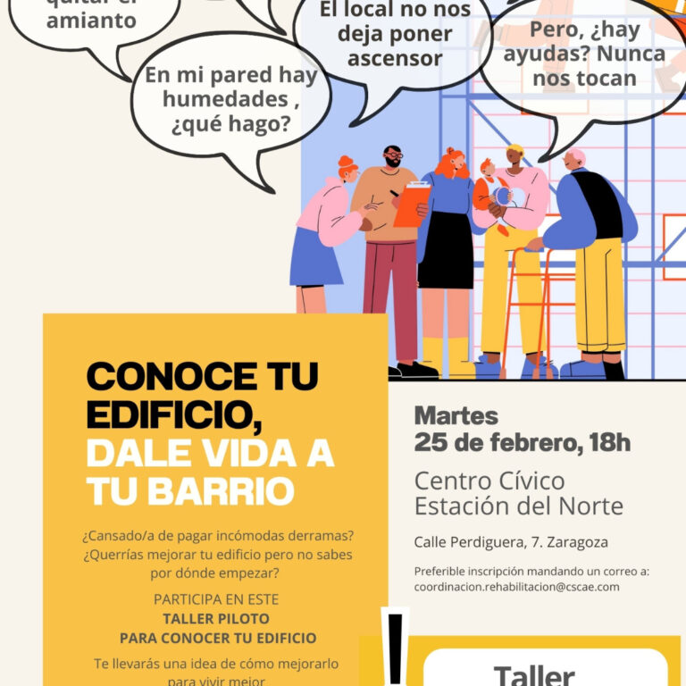 Taller conoce tu edificio